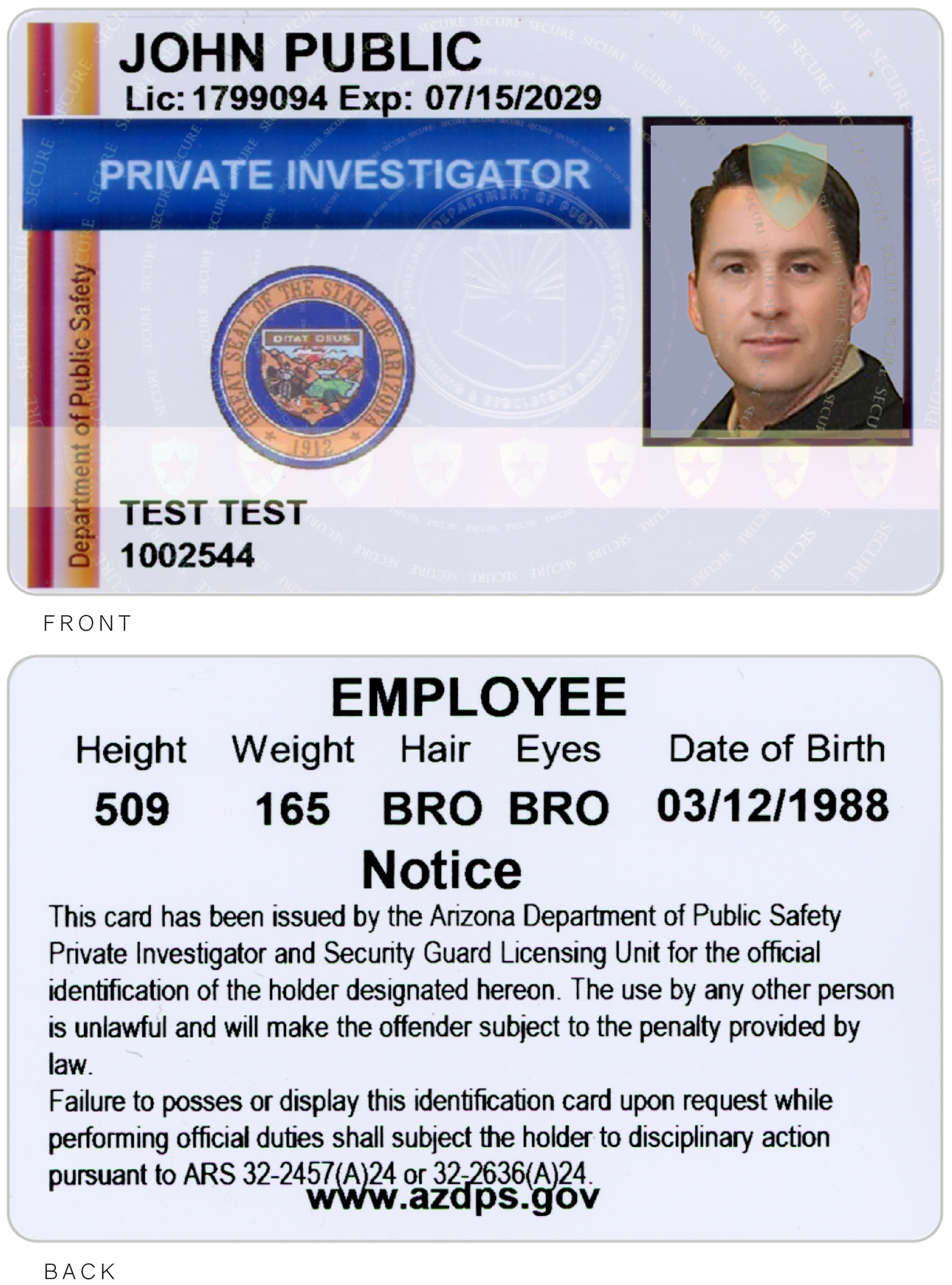 Legacy PI Card