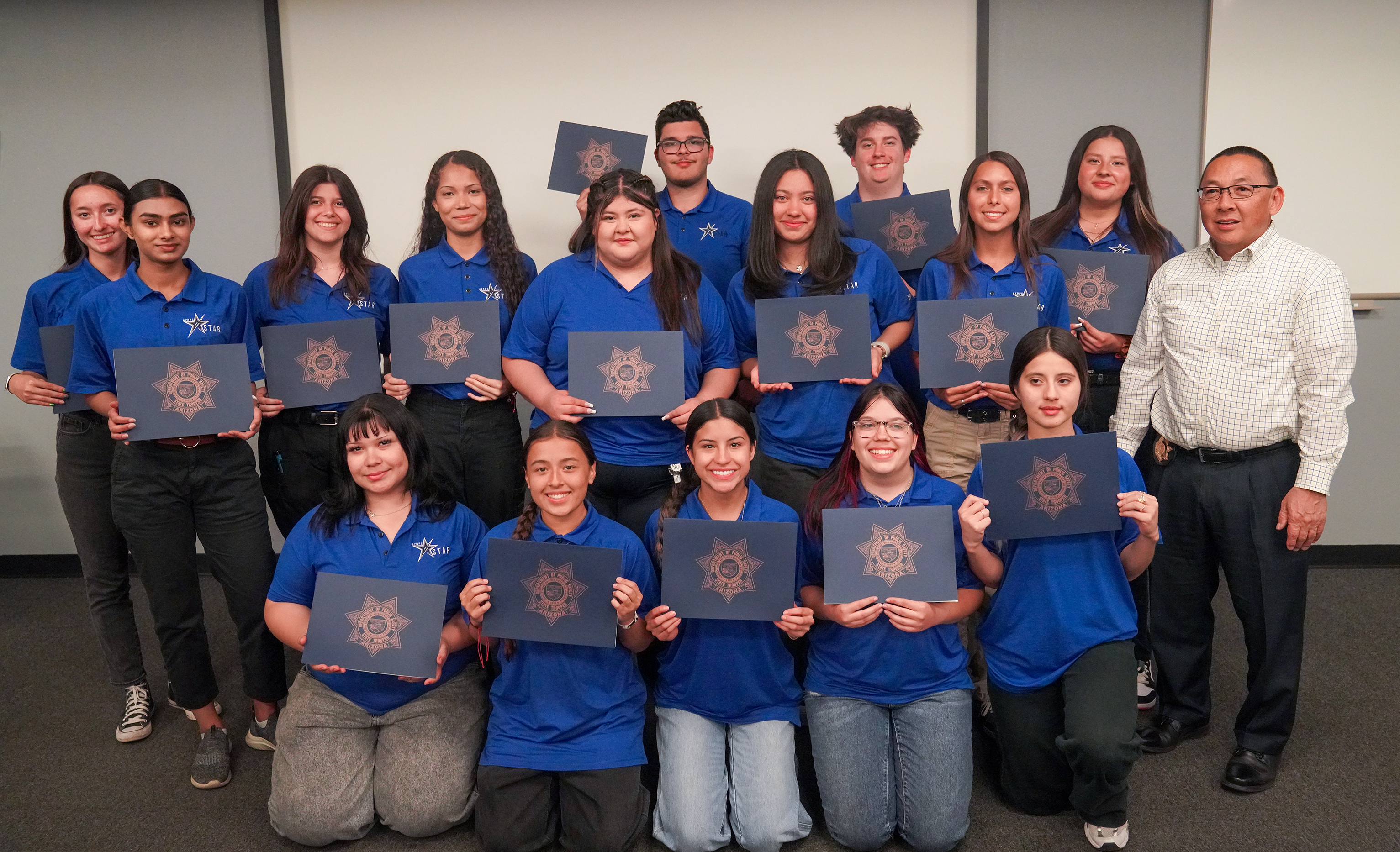 STAR Students from the March 2025 session pose with Lt. Colonel Tim Chung