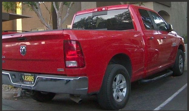 Red 2017 Dodge Ram Pick Up