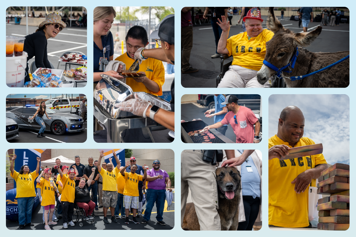 collage of photos from Day of champions 2024