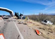 Collision scene