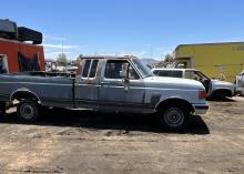 Stolen pickup truck located in yard