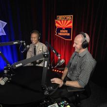 (L-R) Seven Points Podcast with Colonel Jeffrey Glover,  Sgt. Eric Andrews 