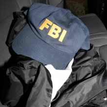 Evidence seized from the suspect's vehicle