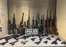 weapons seized by Arizona State Gang Task Force in September 2025