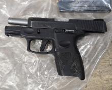 Photo of firearm seized as part of the investigation