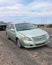 Sedan stopped on the side of the road 