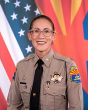 Official AZDPS portrait of Lt. Col. Jennifer Borquez