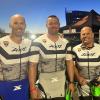 Sergeant Coughlin, Sergeant Covert and Sergeant Christie at the Ironman 70.3 Arizona