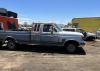 Stolen pickup truck located in yard