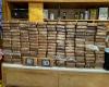 Packages of cocaine seized by AZDPS Canine District troopers displayed on a counter